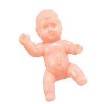 Vibrant Mardi Gras King Cake Decoration Kit with Baby Figurines