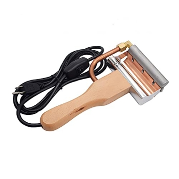 Aitoserlea Electric Hot Uncapping Knife Honey Cutter Knife Wax Honey Knife Scraper Bee Extractor Bee...