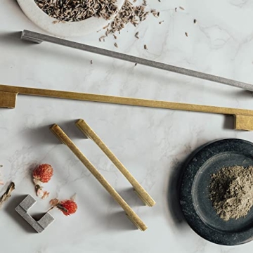 Goo-Ki Vintage Brass Drawer Handles for Cabinet Upgrade