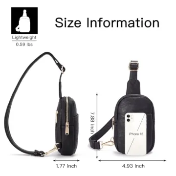 Telena Small Sling Bag for Women Stylish Crossbody Fanny Pack