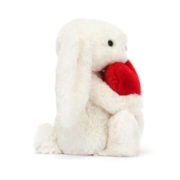 Jellycat Bashful Red Heart Bunny Plush - Perfect Gift