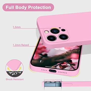 Stylish ANDATE iPhone 13 Pro Max Case in Pink