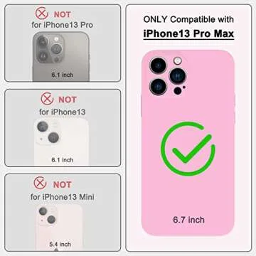 Stylish ANDATE iPhone 13 Pro Max Case in Pink