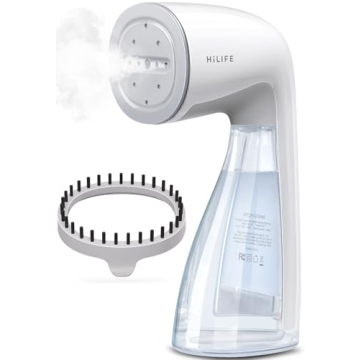 HiLIFE Steamer for Clothes, Handheld Clothes Steamer with Large 300ml Tank, 1100W Clothing Steamer, ...