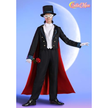 Men's Tuxedo Mask Costume Deluxe Cosplay Outfit
