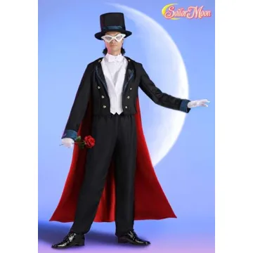 Men's Tuxedo Mask Costume Deluxe Cosplay Outfit
