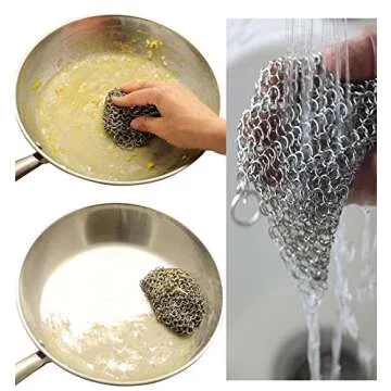 KitCast Premium Cast Iron Cleaner Set with Accessories