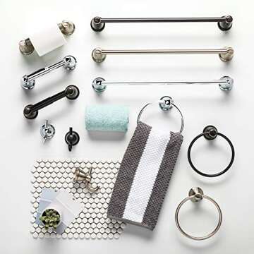 Franklin Brass Kinla Toilet Paper Holder - Polished Chrome Modern Design for Bathroom