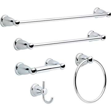 Franklin Brass Kinla Polished Chrome Toilet Paper Holder
