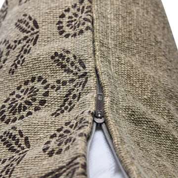 Creative Co-Op 20" Floral Fields Pillow Cover - Durable Style