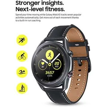 Samsung Galaxy Watch 3 - Advanced Health & Fitness Tracking
