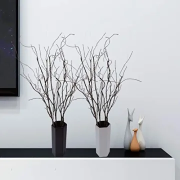FeiLix Faux Curly Willow Branches for Elegant Home Decor
