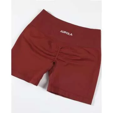 AUROLA Dream Collection Women's High Waist Workout Shorts