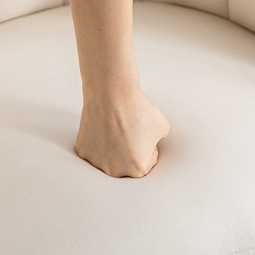 Modern Velvet Dining Chairs Set of 4 with Wood Legs