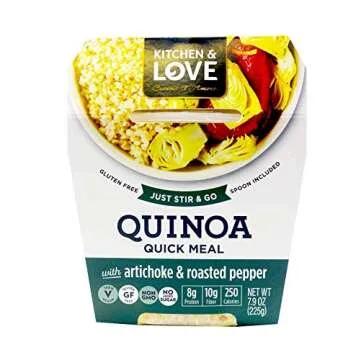 Cucina & Amore Quinoa Meal with Artichokes & Roasted Peppers - Pack of 6