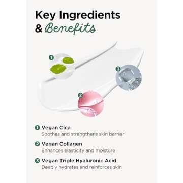 BE+WANTS Bewants Neck Lifting & Firming Cream with Centella Asiatica, Vegan Hyaluronic Acid, Neck Firming Cream Tightening Lifting Sagging Skin with Gua Sha Roller, Ideal for Valentine's Day Gift