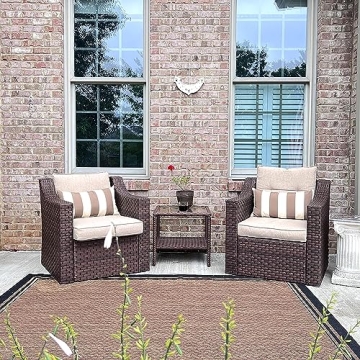 SOLAURA 3-Piece Patio Set for Ultimate Outdoor Comfort