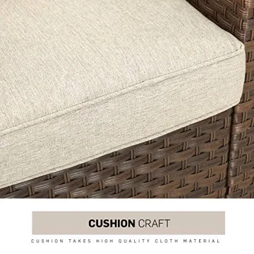 SOLAURA 3-Piece Patio Set for Ultimate Outdoor Comfort