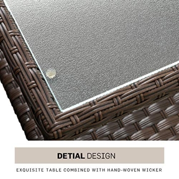 SOLAURA 3-Piece Patio Set for Ultimate Outdoor Comfort