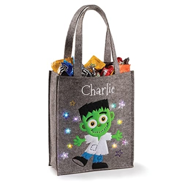 Personalized LED Trick or Treat Bag for Kids