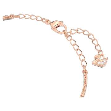 Swarovski Sublima Bangle Bracelet, Rose Gold Tone Finish, Clear Crystals