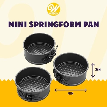 Wilton Mini Springform Pans for Cheesecakes and More