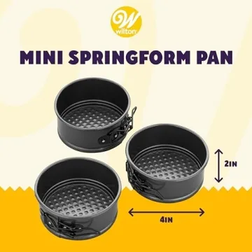 Wilton Mini Springform Pans for Cheesecakes and More
