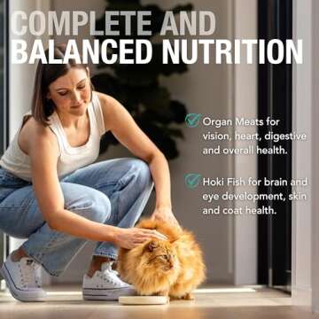 Feline Natural Wet Cat Food Pate, Beef & Hoki Feast - Nutrient-Packed & Grain-Free