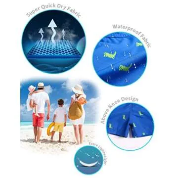 Maamgic Toddler Swim Trunks for Stylish Summer Fun