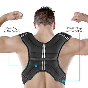 Henkelion Weighted Vest for Enhanced Workouts