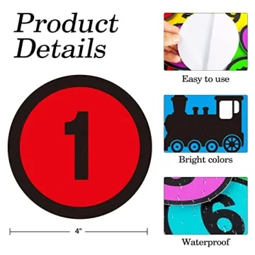 Classroom Floor Number Stickers Organize Engage Students