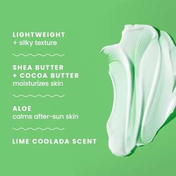 Hawaiian Tropic Lime Coolada After Sun Lotion, 16oz | After Sun Care, Daily Moisturizing Lotion, After Sun Aloe, Cocoa Butter Lotion, Shea Butter Lotion, After Sun Skin Care, 16oz each Twin Pack