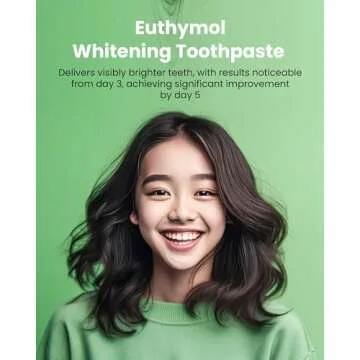 Euthymol Whitening Toothpaste for Stain Removal & Freshness