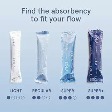 LOLA Light Tampons - Hypoallergenic & Leak Protection