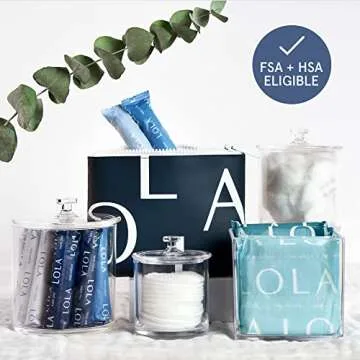 LOLA Light Tampons - Hypoallergenic & Leak Protection