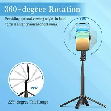 Ultimate Portable Phone Tripod & Selfie Stick for iPhones