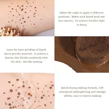 AKARY Freckles Pen - Quick Dry and Waterproof Freckles