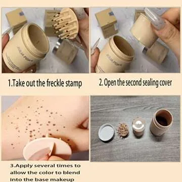 AKARY Freckles Pen - Quick Dry and Waterproof Freckles