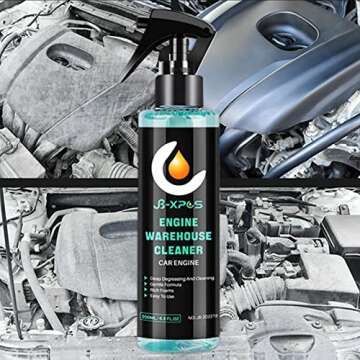 Hoghaki Car Engine Cleaner - Eco-Friendly and Effective