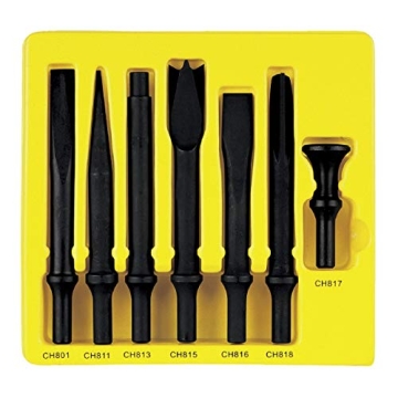 Durable Grey Pneumatic Chisel Socket Set for Professionals