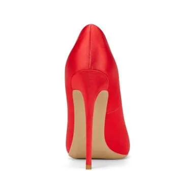 Elisabet Tang Elegant Satin Stiletto Pumps for Women