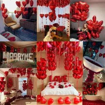 Grcypa Valentine's Day Balloons Kit for Celebration