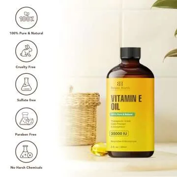 Botanic Hearth Vitamin E Oil - Pure & Natural Hair and Skin