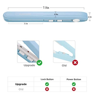 UPGRADED Mini Bag Sealer for Food Storage and Snacks