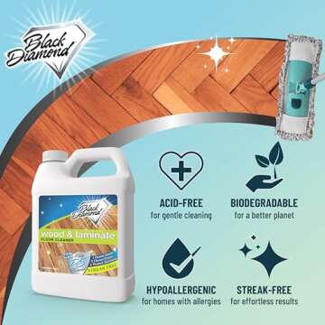 Black Diamond Floor Cleaner Spray: Versatile & Safe Solution