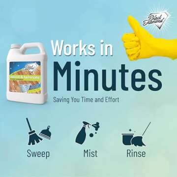 Black Diamond Floor Cleaner Spray: Versatile & Safe Solution