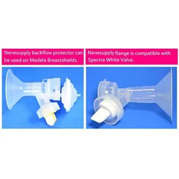 Superior Nenesupply Flange Set for Spectra Breast Pumps