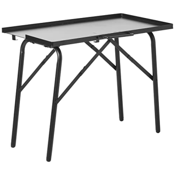 Lodge Steel Collapsible Cooking Table for Outdoor Use