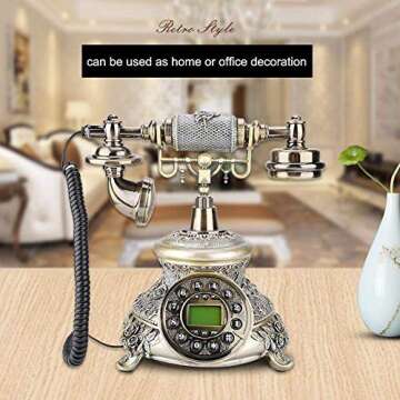 Antique Style European Desk Phone for Home and Office