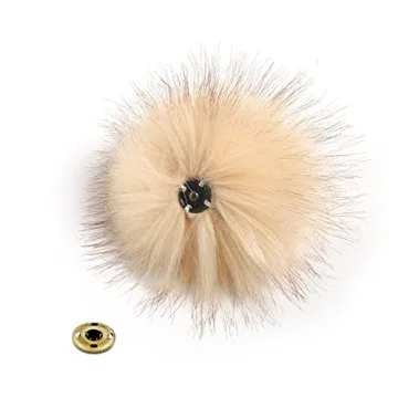 12pcs Removable Faux Fox Fur Pom Pom Accessories